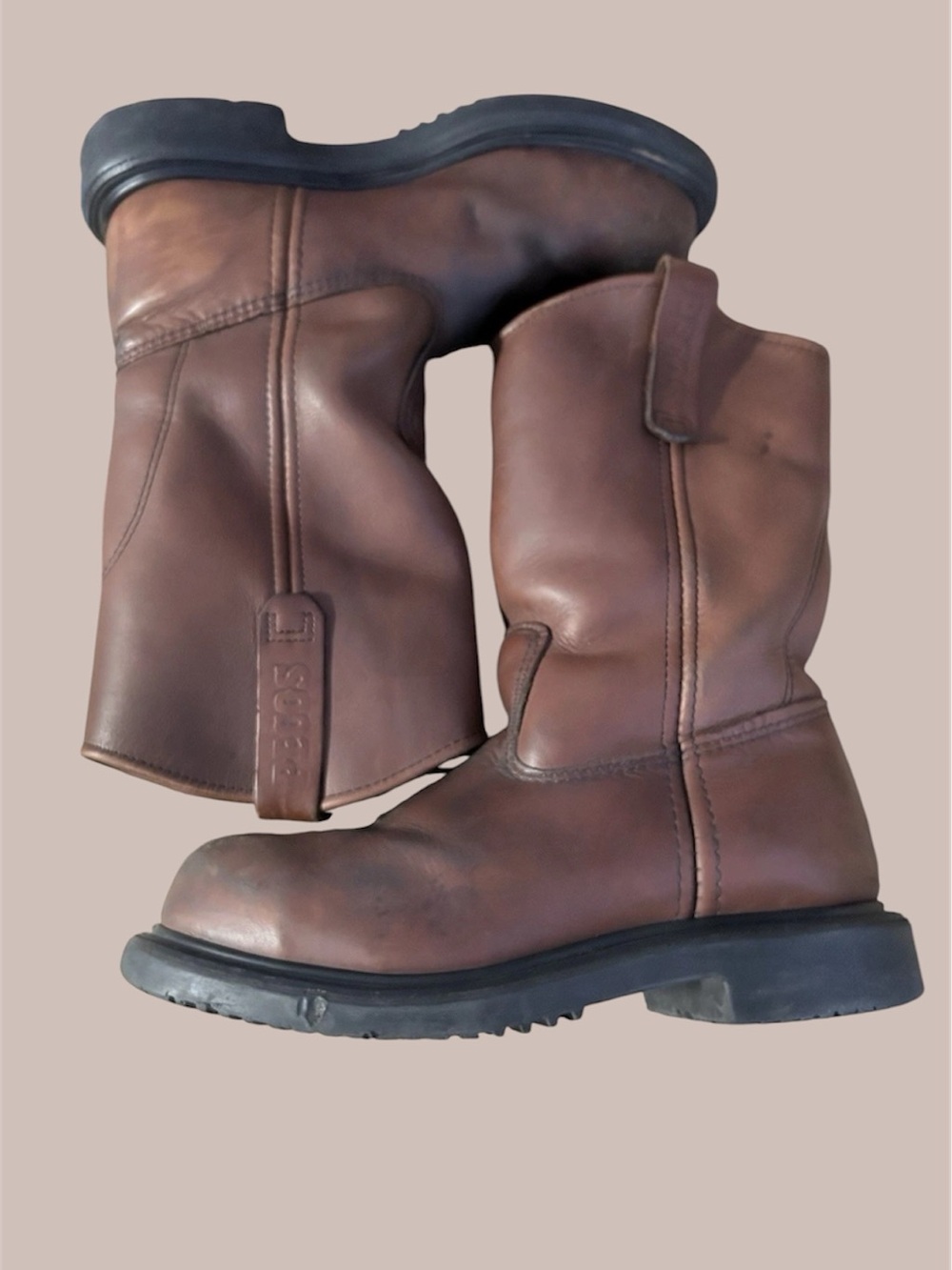 Red Wing Mens Pecos Steel Toe Boots Size 5.5